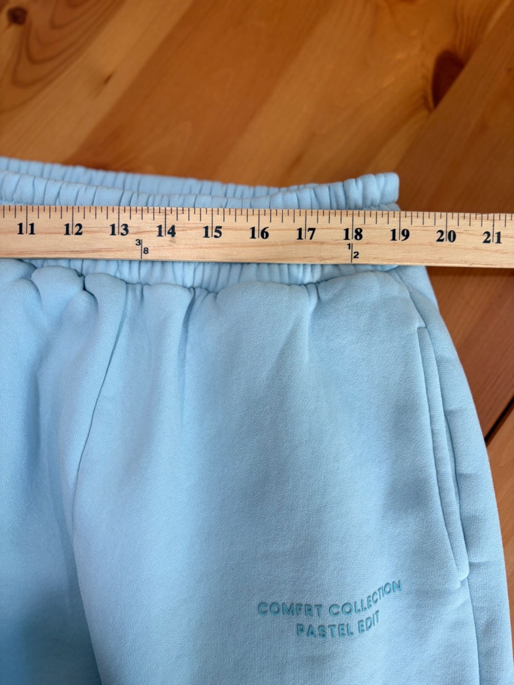 Comfrt Pastel Straight Leg Sweatpants Limited Edition Baby Blue - Picture 10 of 12